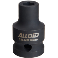 Торцева головка Alloid ударна, 1/2", 8мм (GU-50108)