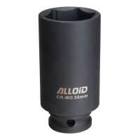 Торцева головка Alloid ударна, глибока, 1/2", 30мм (GUG-51130)