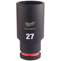Торцева головка Milwaukee ShW 1/2" 27 мм, довга (4932480345)