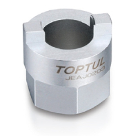 Торцева головка Toptul для розбирання стійки амортизаторів 14.5x5.0 (JEAJ0203)