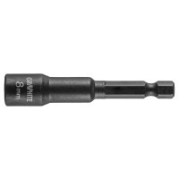 Торцевая головка Graphite ударная с магнитом, 8 мм, сталь S2 (56H551)