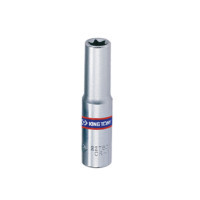 Торцевая головка KING TONY 1/4" звездочка E7 длина 50 мм (227507M)