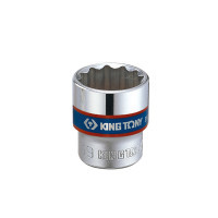 Торцевая головка KING TONY 3/8" 7 мм 12-гранная (333007M)