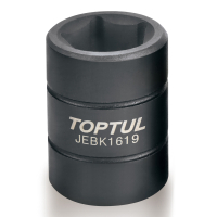 Торцевая головка Toptul 1/2" пятигранная 19мм (для тормозных систем Bendix) (JEBK1619)