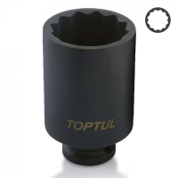 Торцевая головка Toptul ударная длинная 1/2" 30мм 12-гранная (KABJ1630)