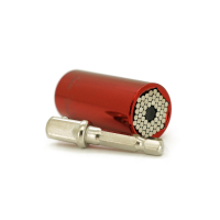 Торцевая головка Voltronic универсальная для шуруповерта 7-19 mm (25*52) 3/4 Red (YT-UnScTRD)