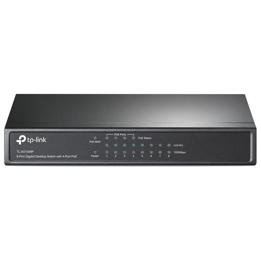 TP-LINK TL-SG1008P 8xGE (4xPoE) 65.2Вт