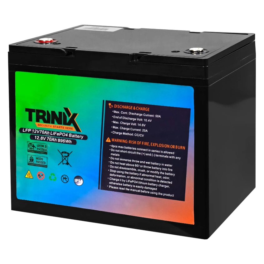 TRINIX LFP 12V70Ah LiFePo4