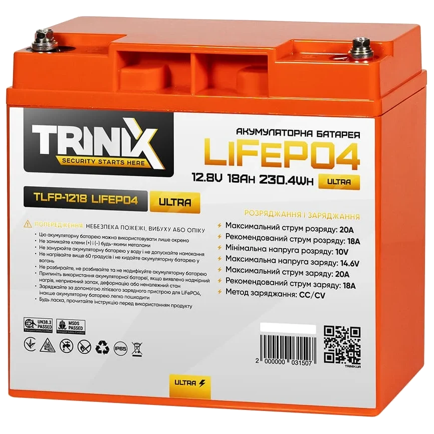 TRINIX TLFP-1218 Ultra 18А•г 12В