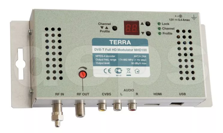 Цифровий Full HD модулятор TERRA MHD-100 HDMI в DVB-T