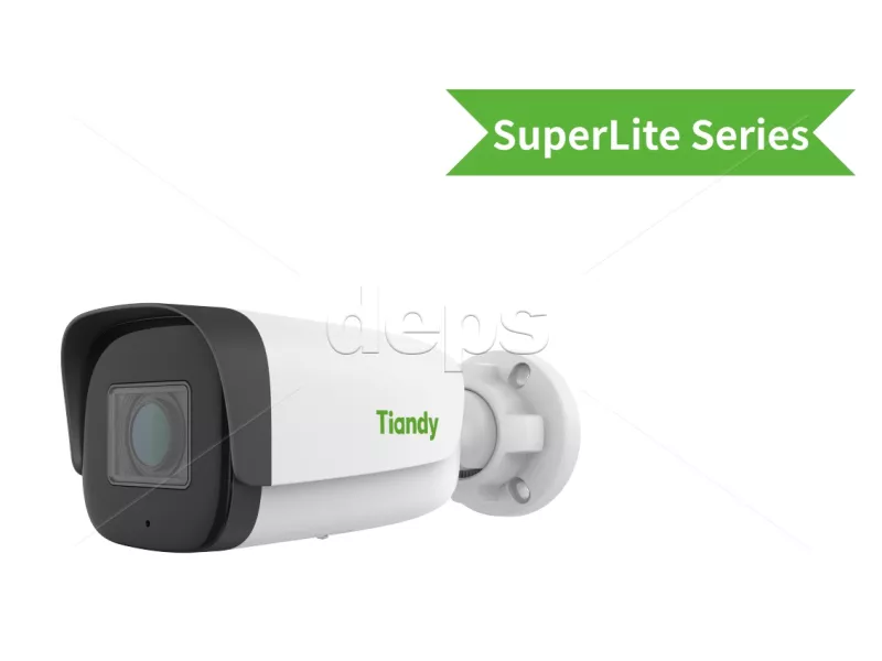 Циліндрична IP-камера Tiandy TC-C34UN Spec:I8/A/E/Y/2.8-12mm/V4.2 (4МП f=2.8-12 мотор. | TWDR | MIC | SD | IR до 80м)