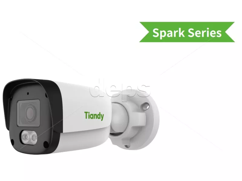 Цилиндрическая IP-камера Tiandy TC-C34QN Spec:I3/E/Y/2.8mm/V5.0 (4МП ∠92.8° F=1.6 | DWDR | MIC | IR до 30 м)