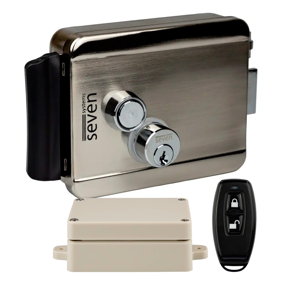 Умный электромеханический замок для калитки и дверей SEVEN LOCK EL-7729