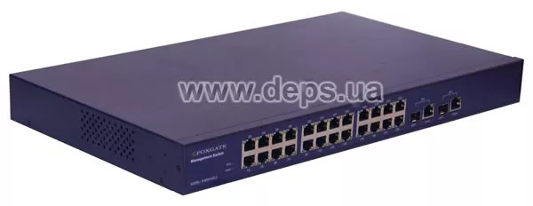 Управляемый L2 коммутатор FoxGate S6024-S2L2