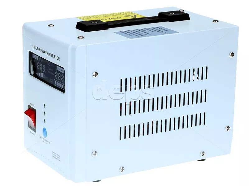 UPS-300W, 12V (pure sine wave) (300 Вт, ток заряда 5A/10A, внешняя батарея 12В)
