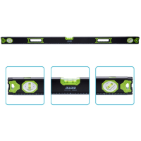 Уровень Alloid Pro, 120см, 3 капсулы, с магнитом (LD-013120)