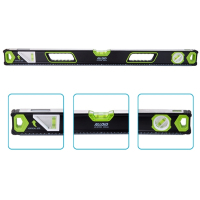 Уровень Alloid Pro, 80см, 3 капсулы, с магнитом, боковое окно (LD-007080)