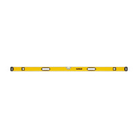 Уровень DeWALT BOX BEAM LEVELS, алюминиевый, 3 капсулы, 1800 мм (DWHT0-43172)