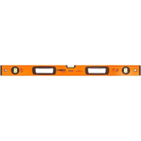Уровень Neo Tools S 400 алюминиевый, 80 см, 3 капсулы, 2 отверстия для рук (71-143)