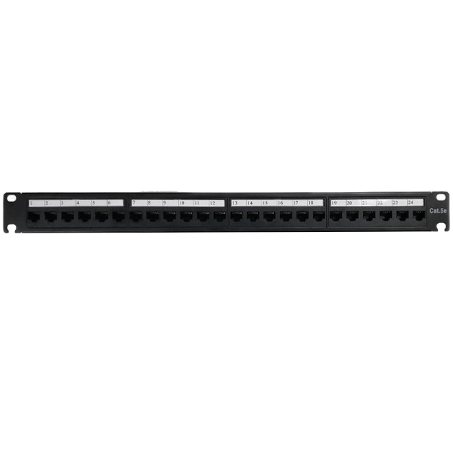 UTP CAT5e 24 порта 1U 19"