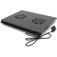 Вентиляторний модуль 2 вент. 19" 1U, для глибини 600мм Merlion (31230 / JG-06-2Fan)
