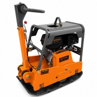 Віброплита GTM з гідравлічним реверсом, двигун Loncin G390F, 14hp, 300кг, плита 835×680мм (GPC330-LCRH)