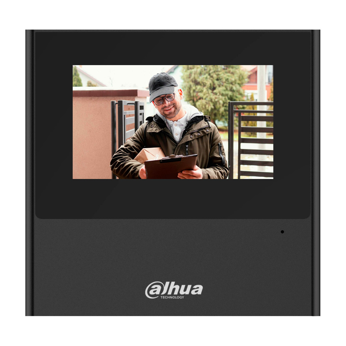 Відеодомофон Dahua DHI-VTH2611L-WP-BE Black 4.3" дюймів Wi-Fi
