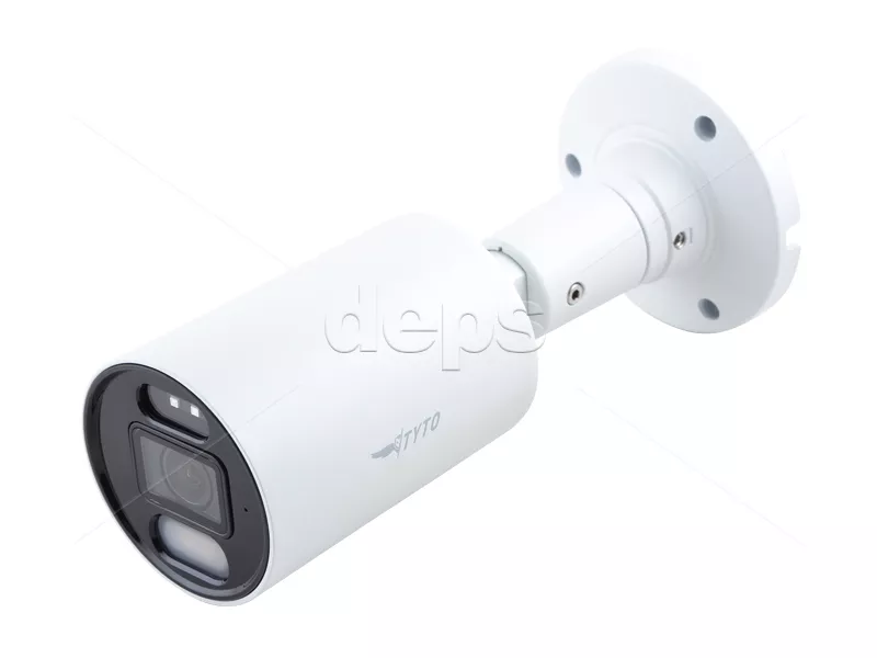 Відеокамера Tyto IPC 4B36-H1S-25 (FC/AI-PRO) (4МП 1/1.8" СMOS ∠96° | Full Colour | TWDR | SD | MIC & Speaker | White LED)