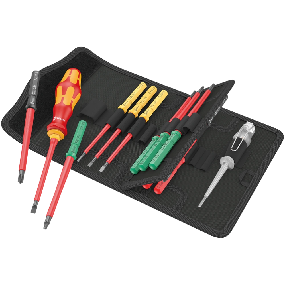 Викрутка зі змінними насадками WERA Kraftform Kompakt VDE 16 Universal 1 TIE (05006607001)