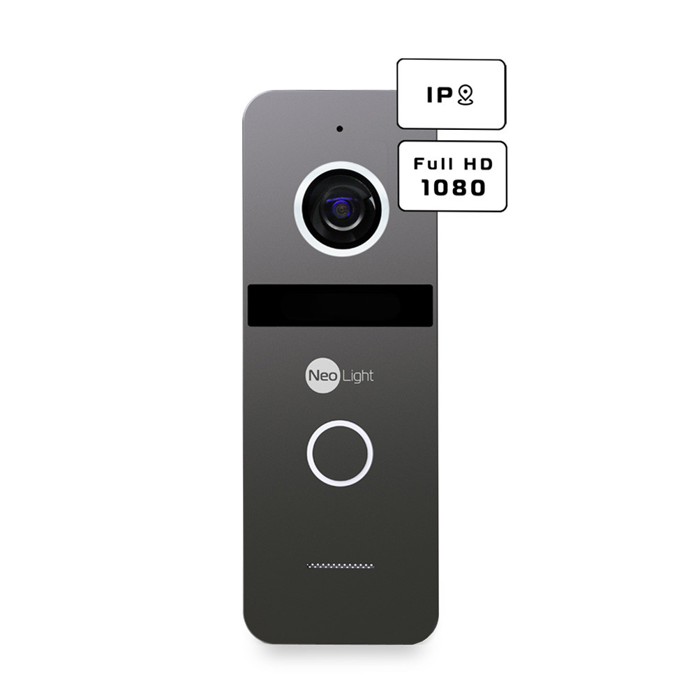 Вызывная IP видеопанель NeoLight SOLO IP Graphite