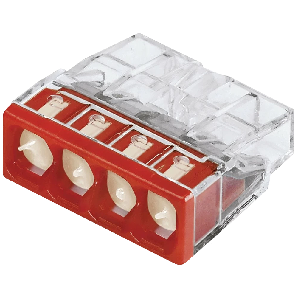 Wago 2273-244 4-провода 0,5-2,5мм2 (c пастой)