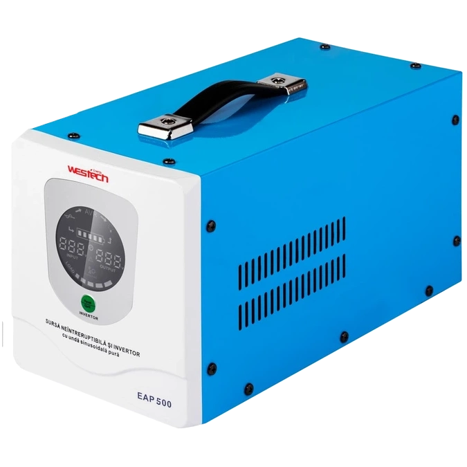 Westech EAP DUAL-800ВA/500Вт 12В однофазный с правильной синусоидой