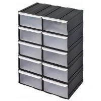Ящик для инструментов QBRICK SYSTEM органайзер на 10 ящичков (SZU10XCZAPG001)