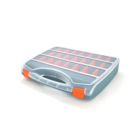 Ящик для инструментов Voltronic 360 х 460 х 80, 24 отделения (Box-80 х 350 х 460)