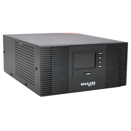 ИБП под внешний АКБ 12V(LiFePo4/GEL/AGM), ток заряда 10/20A BRAZZERS BRSW-LFP-600 (500Вт)