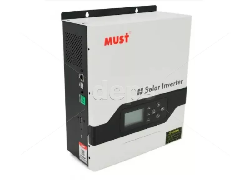 Инвертор автономный Must PV18-3024VPM (3 kW, внешняя батарея 24V, ток заряда AC до 20/30A, 1 x MPPT 145V/60А)