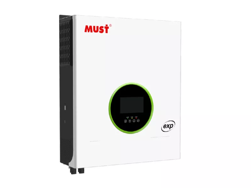 Инвертор автономный с подмешиванием Must PV19-12048 EXP (12 кВт/1ф, батарея LV, MPPT:2)
