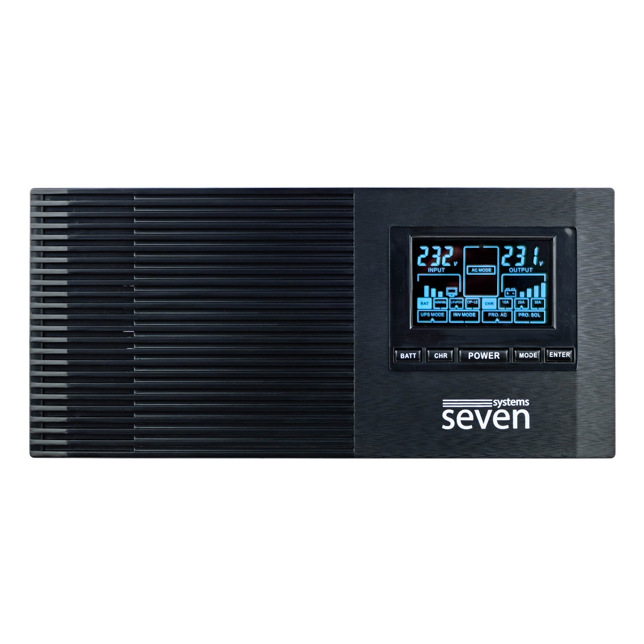 Инвертор SEVEN I-7964 1200ВА/1000Вт (источник бесперебойного питания)