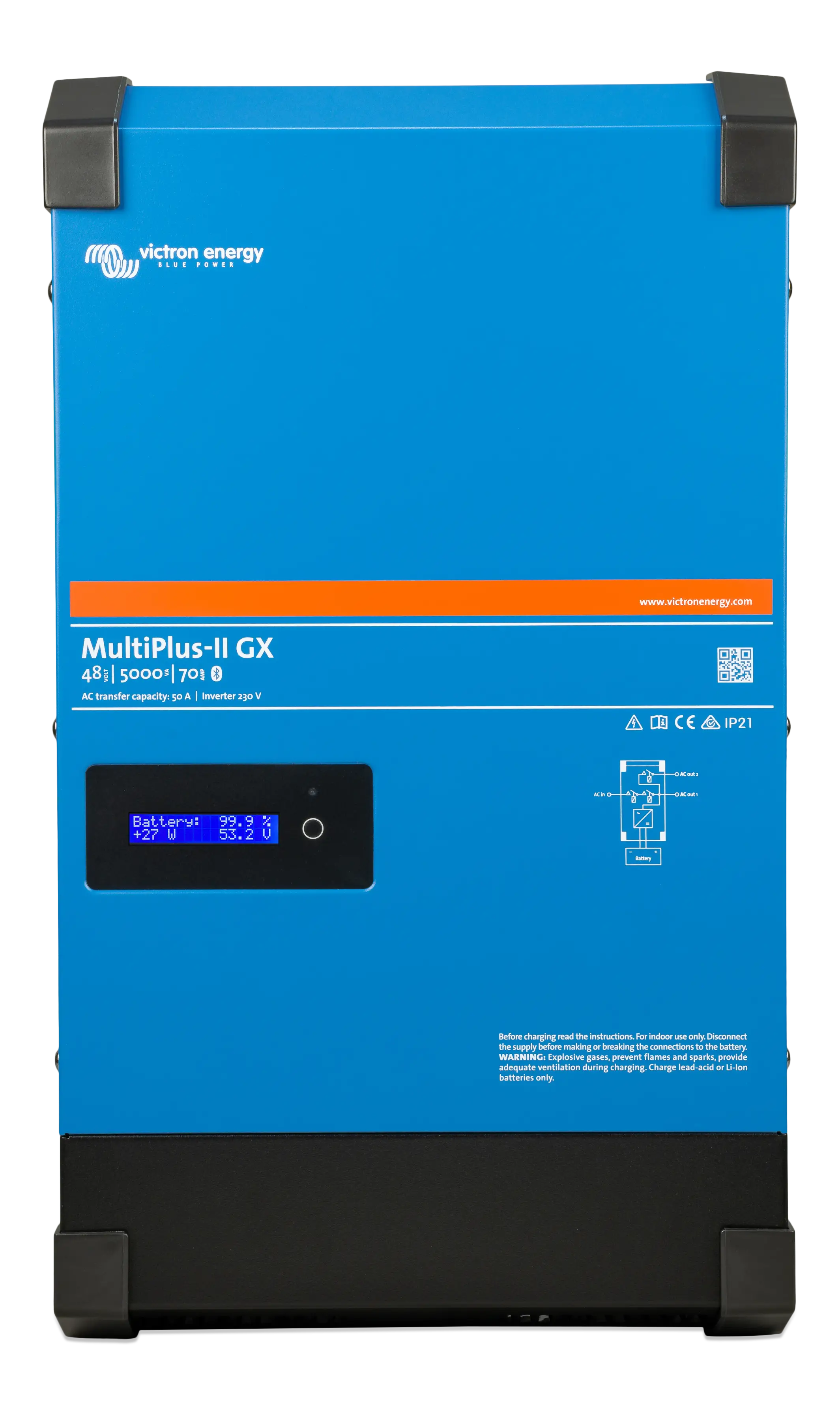 Инвертор Victron Energy MultiPlus-II 48/5000/70-50-GX