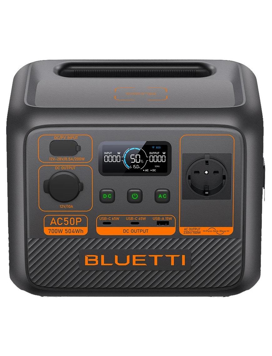 Зарядная станция Bluetti AC50P, 700 Вт, 504 Вт*ч