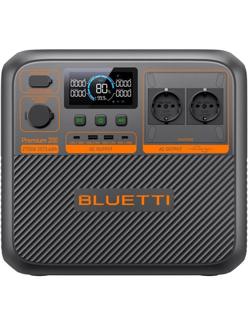 Зарядная станция Bluetti Premium 200 V2, 2700 Вт, 2073 Вт*ч