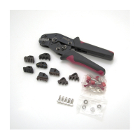 Затискач для клем CINLINELE Black-red + насадки 06 -0.5-6mm2, 02С -0.5-2.5mm2, 06WF -0.25-16mm2, 48B -0.5-2.5mm2 (Cinlin-2549)