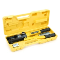 Затискач для клем Voltronic YQK-120, гідравлічний, 60 kN, 10–120 mm², L415 mm, пресформи 10 16 25 35 50 70 95 120 mm², Box (YQK-120)