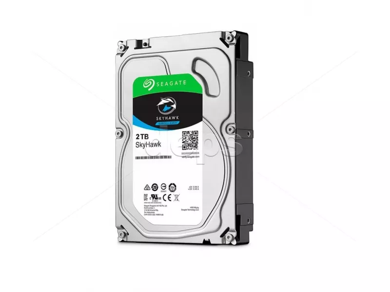 Жорсткий диск 2TB Seagate Skyhawk для відеоспостереженя ST2000VX017
