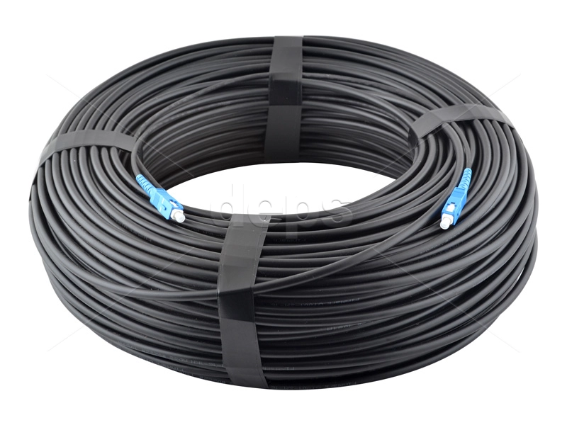 Зовнішній оптичний патчкорд на основі 5 мм кабелю UT001-SM-15/16 Patchcord OSS-SC/UPC-SC/UPC-D-260