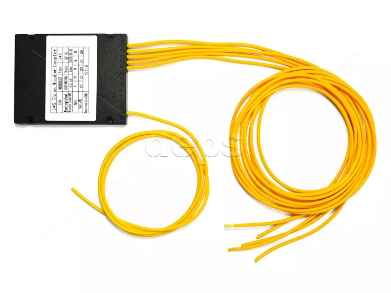 Зварні оптичні дільники FBT 1x5 без конекторів (ABS-box)