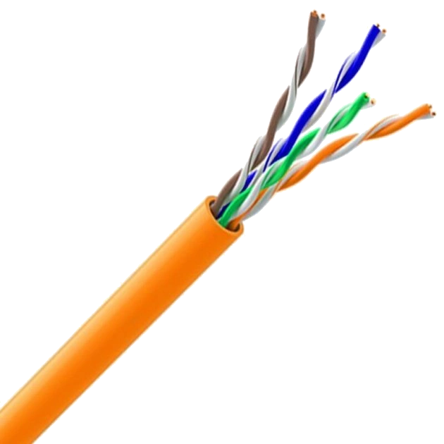 ЗЗКМ Cat. 5e U/UTP LSZH 4х2х24 AWG (7091010) бухта 305м