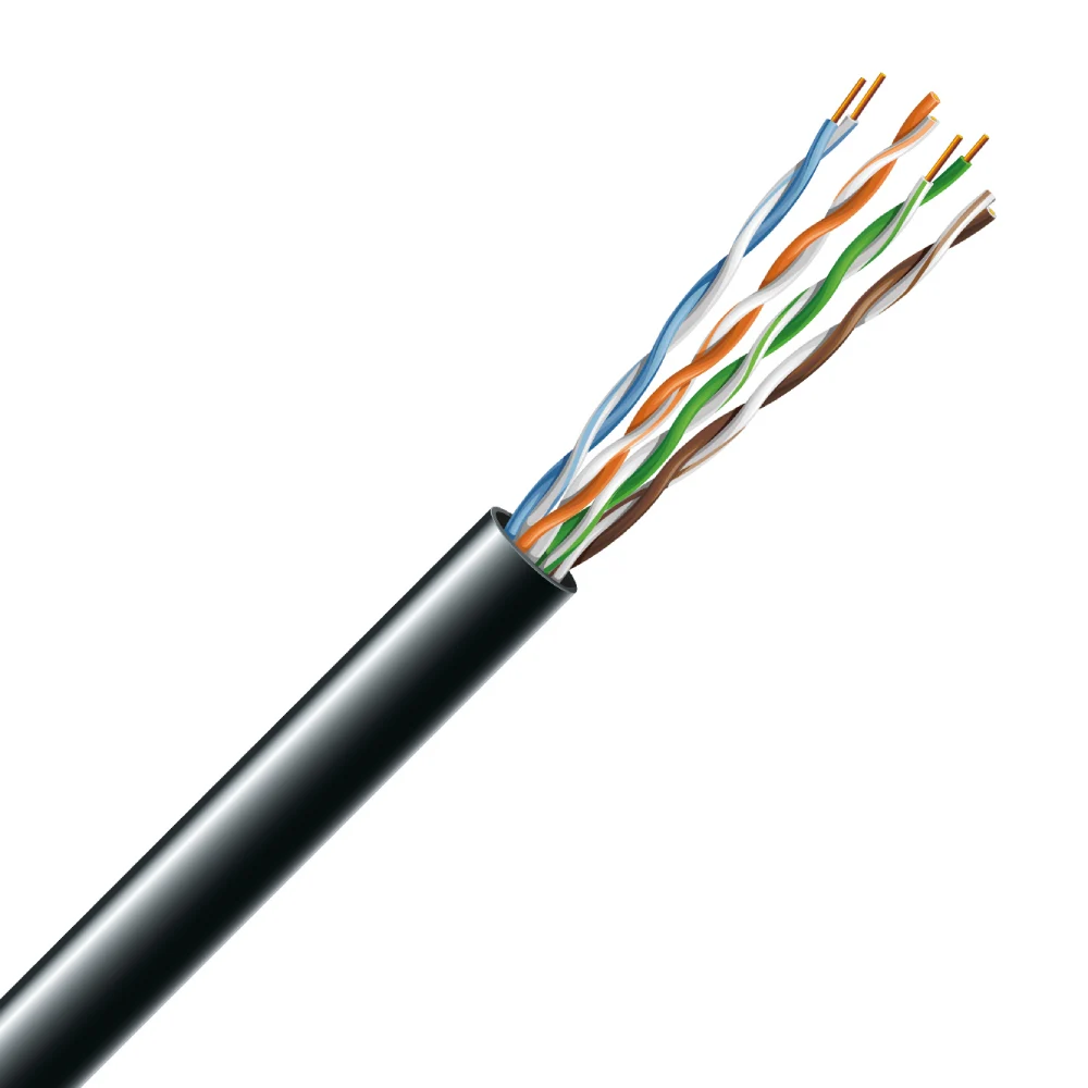 ЗЗЦМ Cat. 5e U/UTP PE 4х2х24 AWG, (74269) бухта 305м.