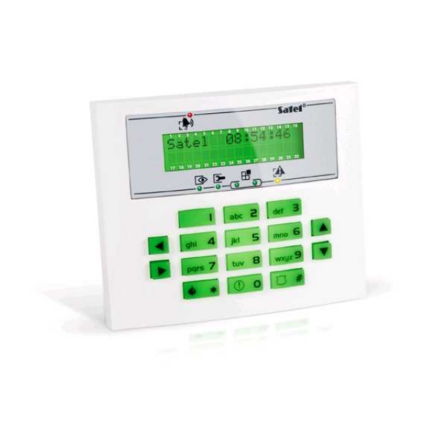 Клавіатура SATEL INT-KLCDS-GR РКІ