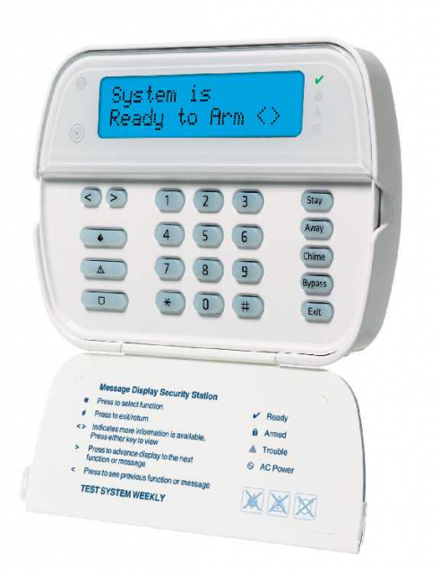 DSC ALEXOR WT5500E1H2. Бездротова клавіатура